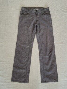 D&G Dolce & Gabbana Vintage Grunge Grey Straight Leg Trousers